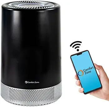 H13 HEPA מטהר אוויר עם WiFi אפליקציה Smart - מסנן אוויר & מנקה את הבית, להסיר אבק, ריח, אבקה קומפקטית Ionizer עם אוקסי